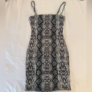 Brooklyn Karma Snake Skin Mini Dress